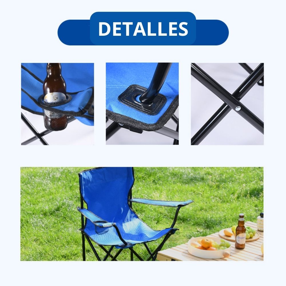 SILLA PLEGABLE DE CAMPING: Perfecta para Tus Aventuras