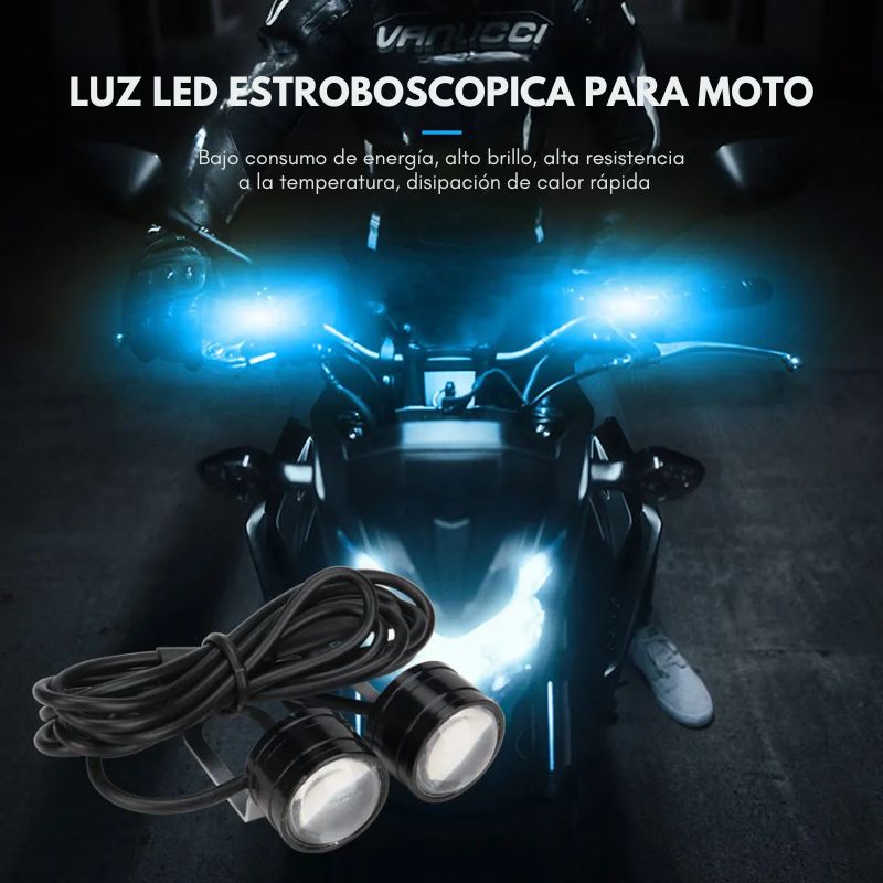 Compra 1 Par Lleva 2 Pares Luz LED  Para Moto/Vehiculos