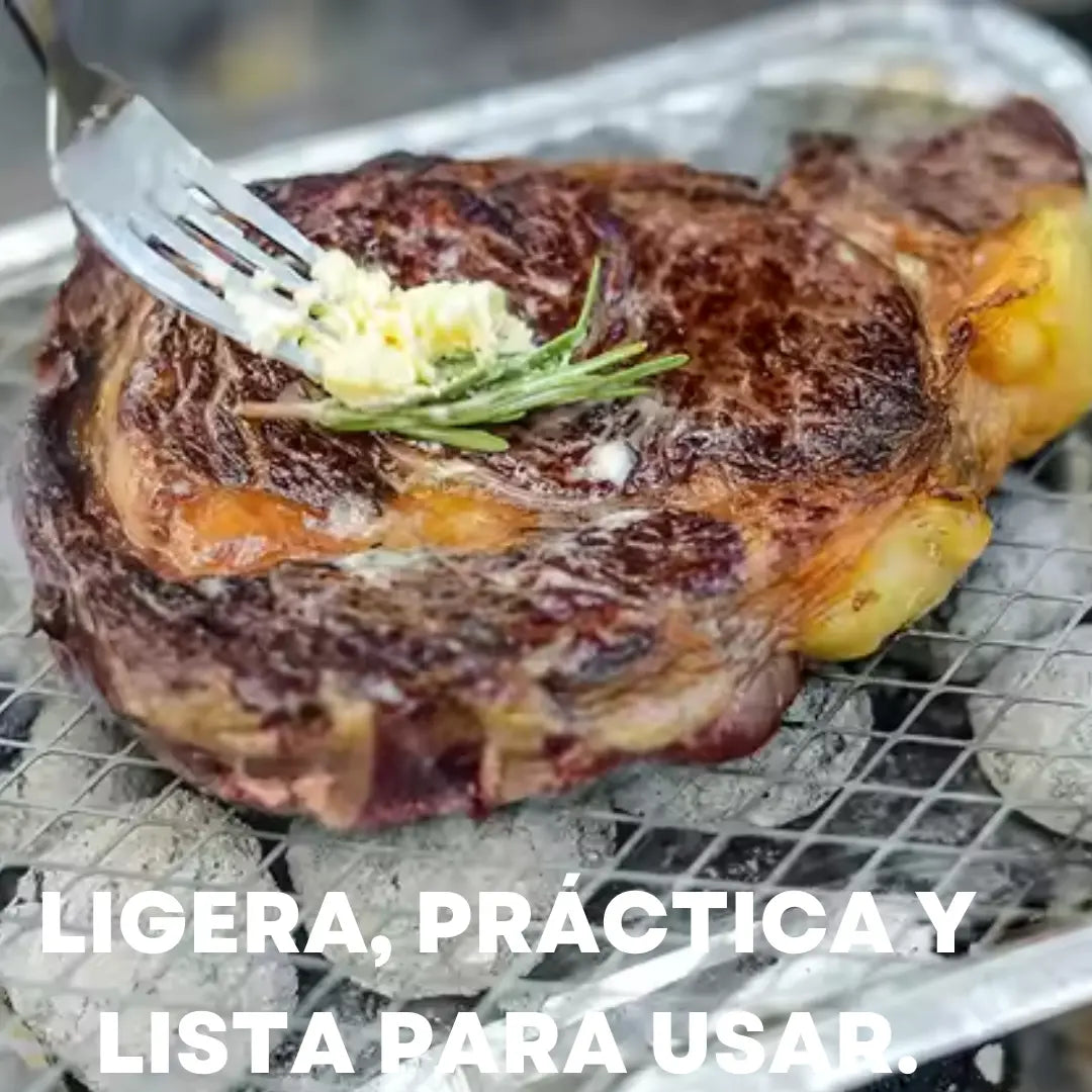 Asador Desechable Portátil - ¡Perfecto para tus Fiestas de Diciembre!