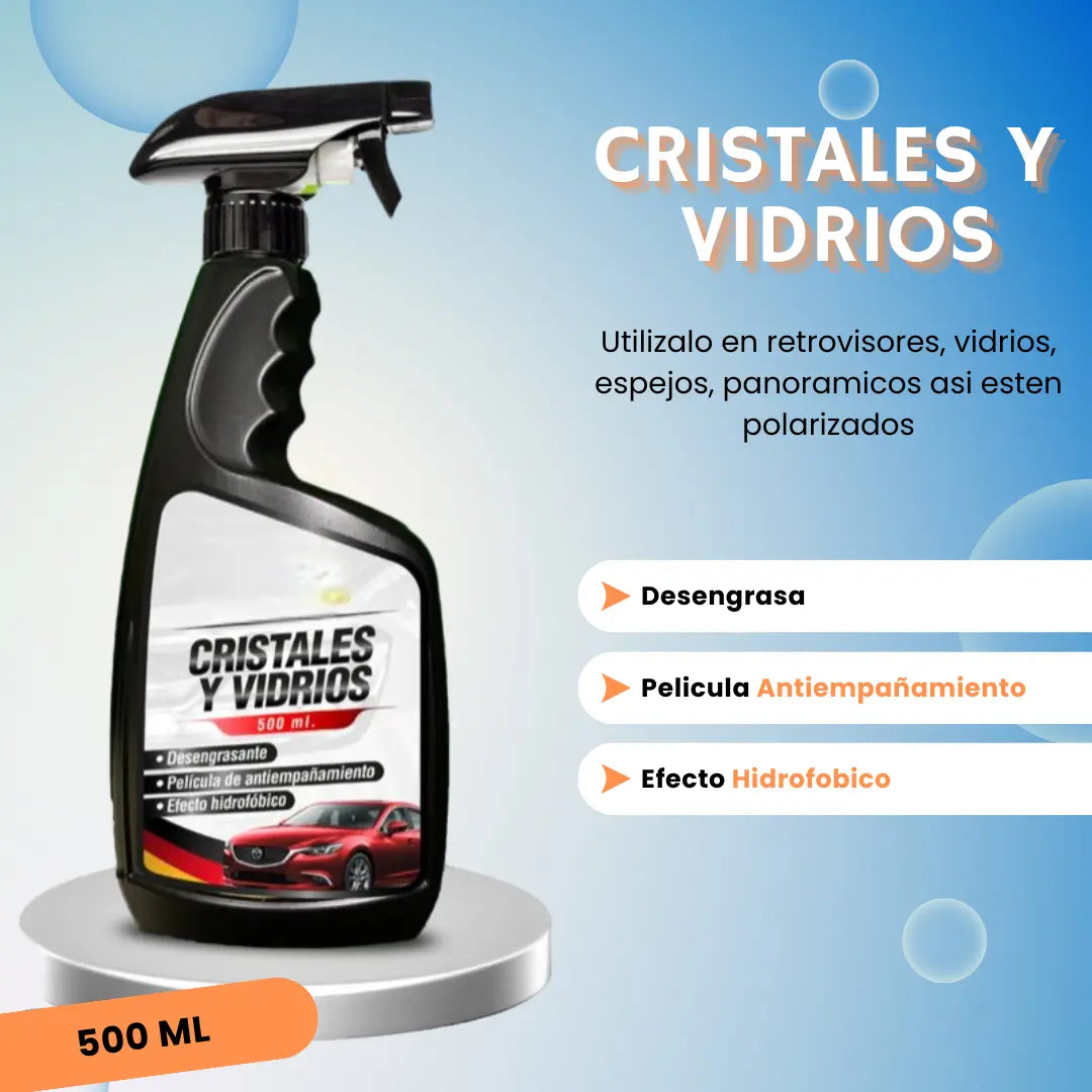 BioClean - Kit De Detallado Para Cualquier Vehiculo + Paño De Obsequio