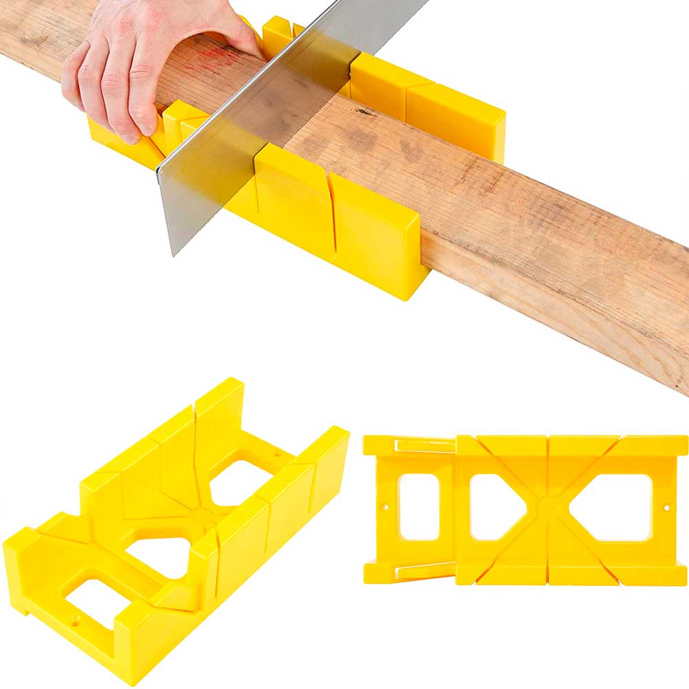 ingleteadora manual caja de ingletes o cortadora a angulos para madera  bricolage herramientas corte 